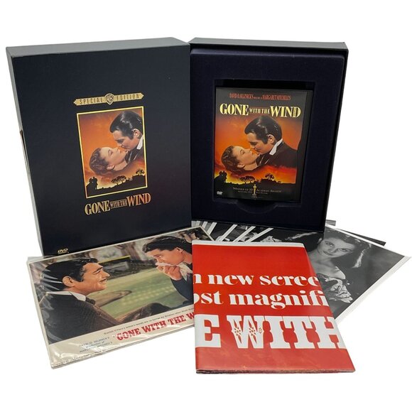 Gone With The Wind DVD Special Limited Edition Collectors Set 2001 Poster Extras - Picture 1 of 15